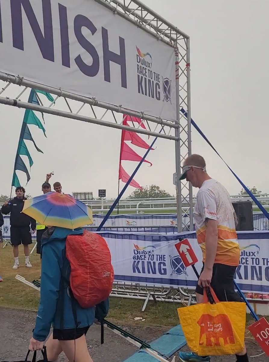 Only a lunatic sweeper would do the full 100km route ......for the second year running <a href="/RaceToTheKing/">Race to the King</a> <a href="/ThresholdUK/">Threshold Sports</a> .. <a href="/racecheck/">racecheck.com</a> that be me obvs. 😅 #ibeatthesweep