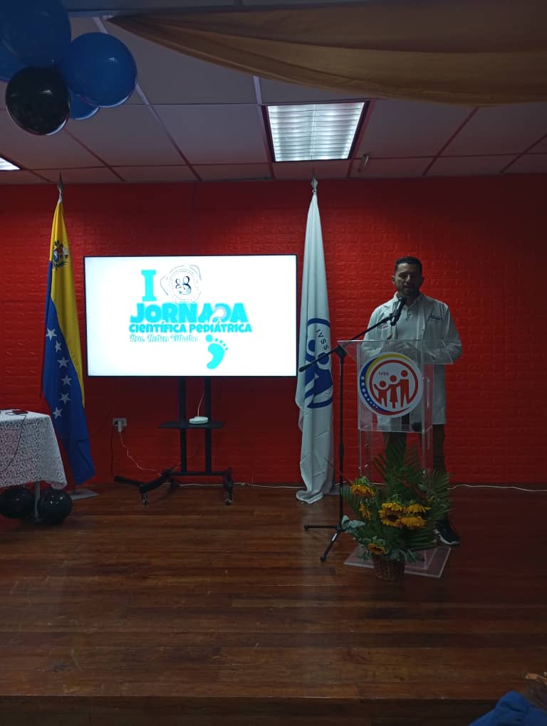 Con la participación de 65 personas el pasado #16Jun se realizó una Jornada Científica de Pediatría en el Hospital Dr. José María Vargas del estado La Guaira, con la finalidad de transmitir diversos conocimientos a los presentes.

#ConMaduroPalante

<a href="/NicolasMaduro/">Nicolás Maduro</a>
<a href="/MagaGutierrezV/">Magaly Gutiérrez Viña</a>