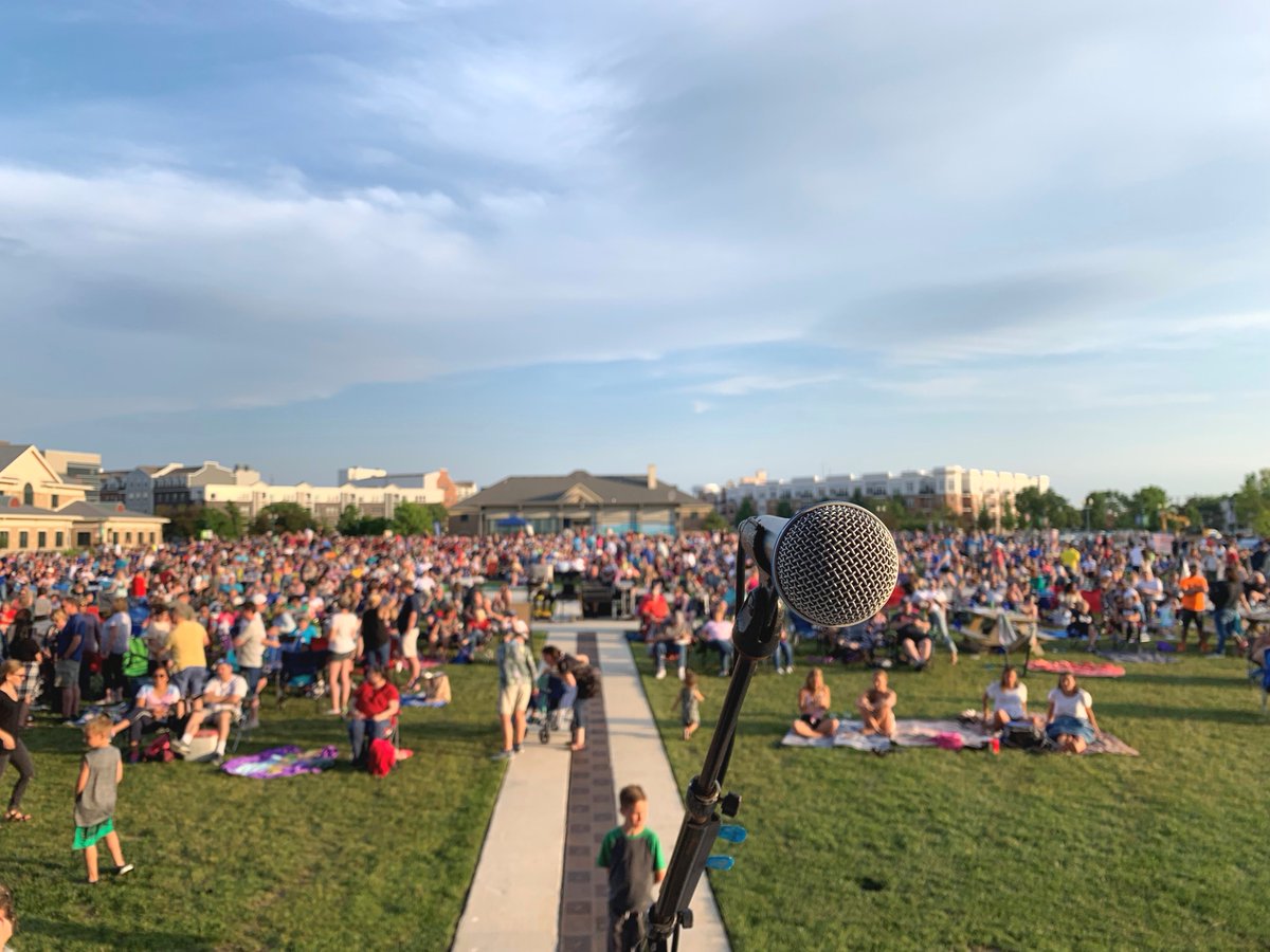 🎆 Spark!Fishers begins tomorrow with a free concert at the Nickel Plate District Amphitheater at 7 p.m., featuring Jukebox Luke. See you there! #sparkfishers #jukeboxluke #npdamp