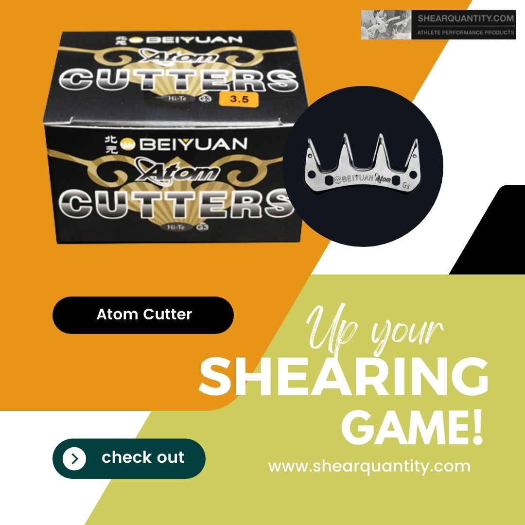 shearquantity's tweet image. Get on a shearing rampage with Beiyuan Atom Cutters! Experience optimised performance today. Shop on Shearquantity!
Link in bio 👆
Product link- shearquantity.com/beiyuan/beiyua…
.
.
.
#shearinggear #sheepshearing #Atomcutter #shearingcutter