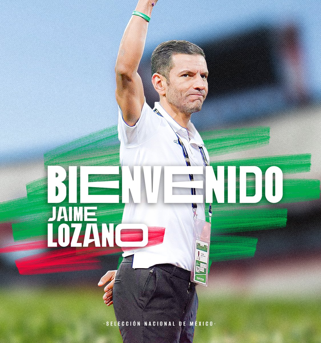 ¡Bienvenido de vuelta a nuestro ex seleccionado y DT medallista olímpico, @jaime_lozano_! 🇲🇽