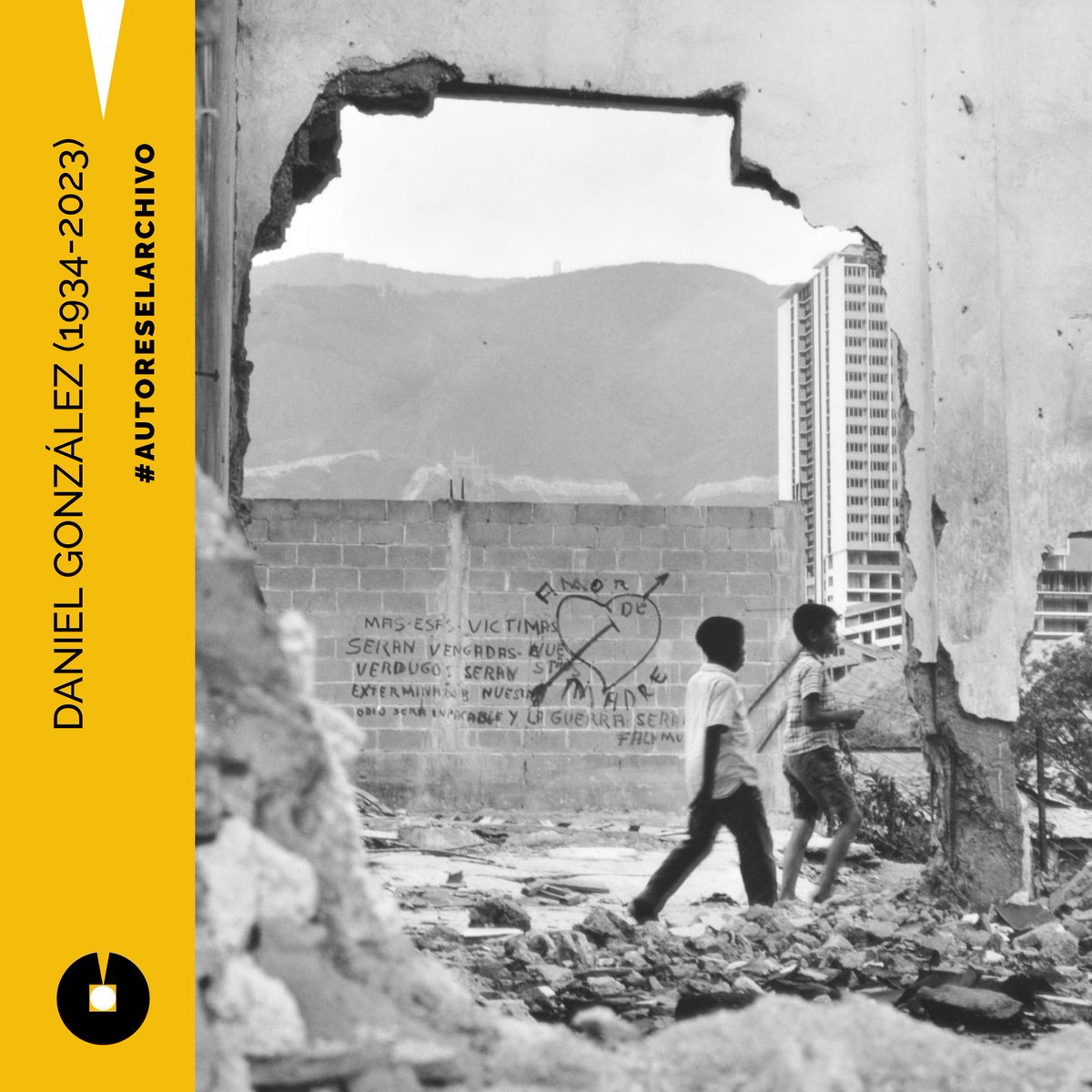 elarchivove's tweet photo. Les invitamos a leer más sobre la vida y obra de #DanielGonzalez (1934 - 2023) en la sección #Autores de nuestra web - https://t.co/P7qCSfQktx https://t.co/UANNDIXzwS