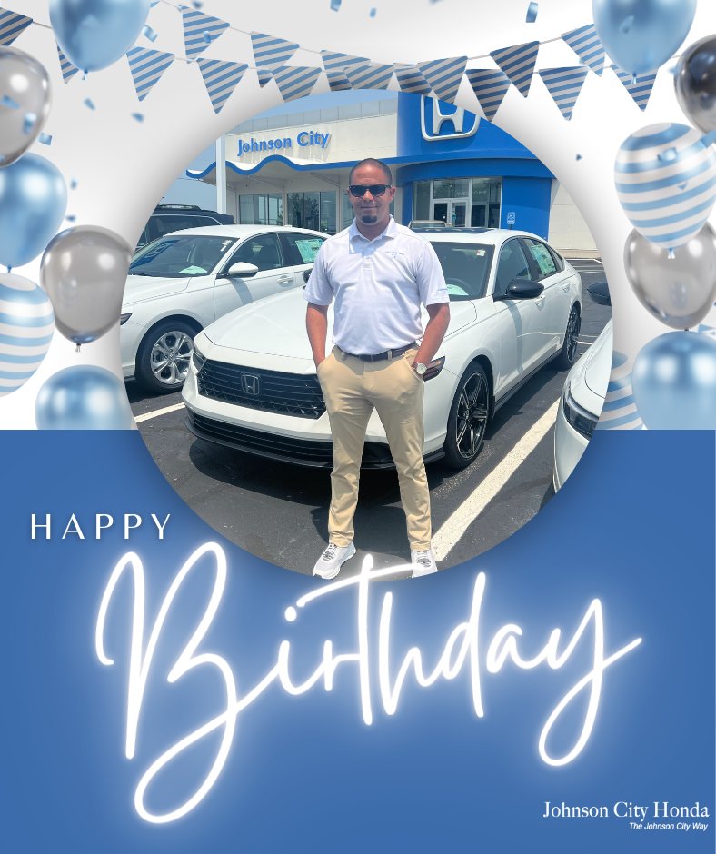 Happy Birthday to Justin Tucker in Sales! Wishing you the best day 🎂

#JohnsonCityHonda #JCHFamily #HappyBirthday