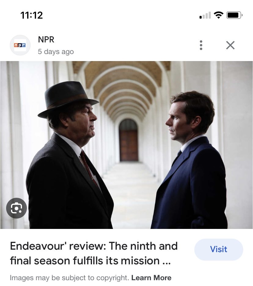 One of my greatest pleasures… Masterpiece Mystery!!