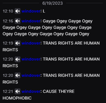 AlbertoRavioli's tweet photo. These are the types of intentionally misleading tweets we have to deal with. Dude sat in Nick's chat, spammed all this until he got banned, so he can then go on Twitter, play the victim, and call for Nick to get banned. Outrageous behavior. https://t.co/XIgoAIWcUD