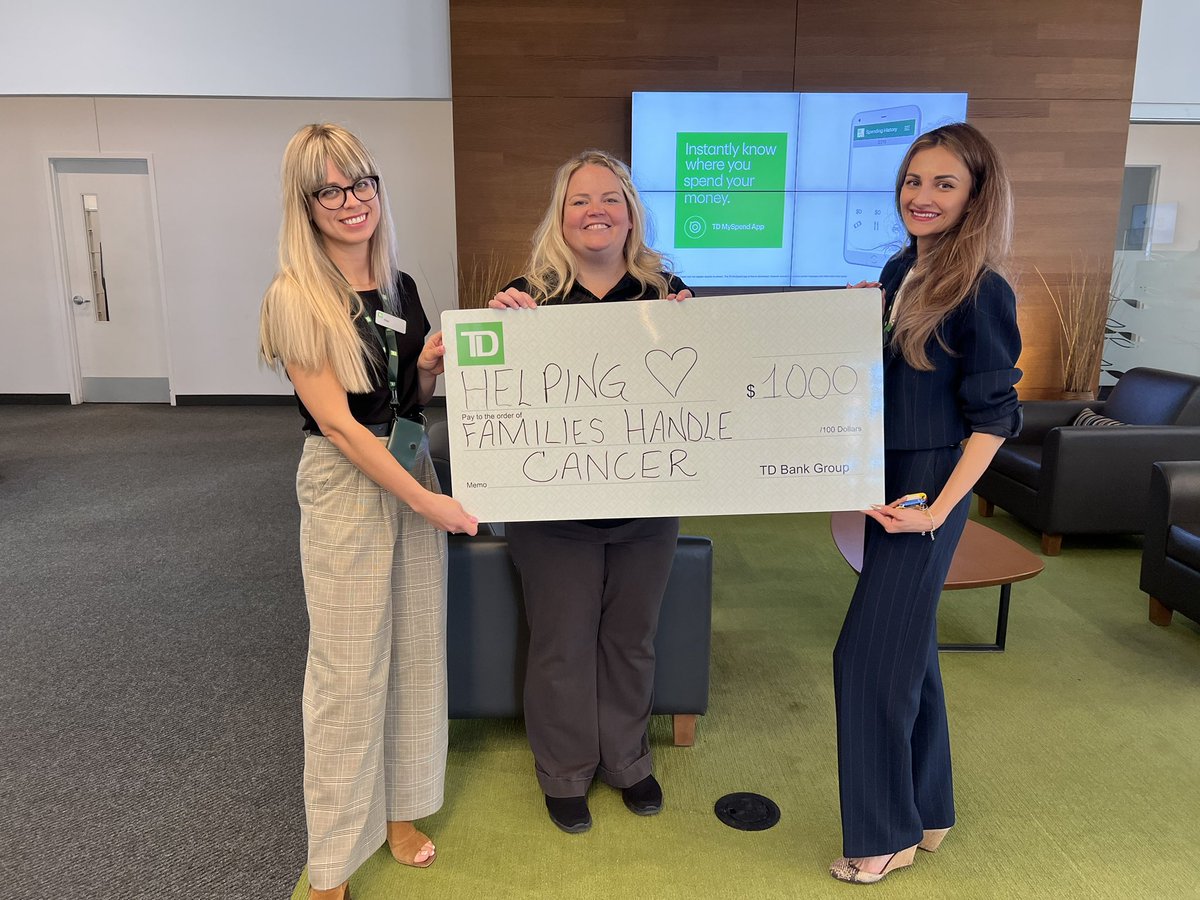 Honoured to be a part of this amazing local charity <a href="/HFHC_Calgary/">Helping Families</a>  #tdgives <a href="/MichelleMobarr2/">Michelle Mobarrez</a> <a href="/robghazal/">Robert Ghazal</a>