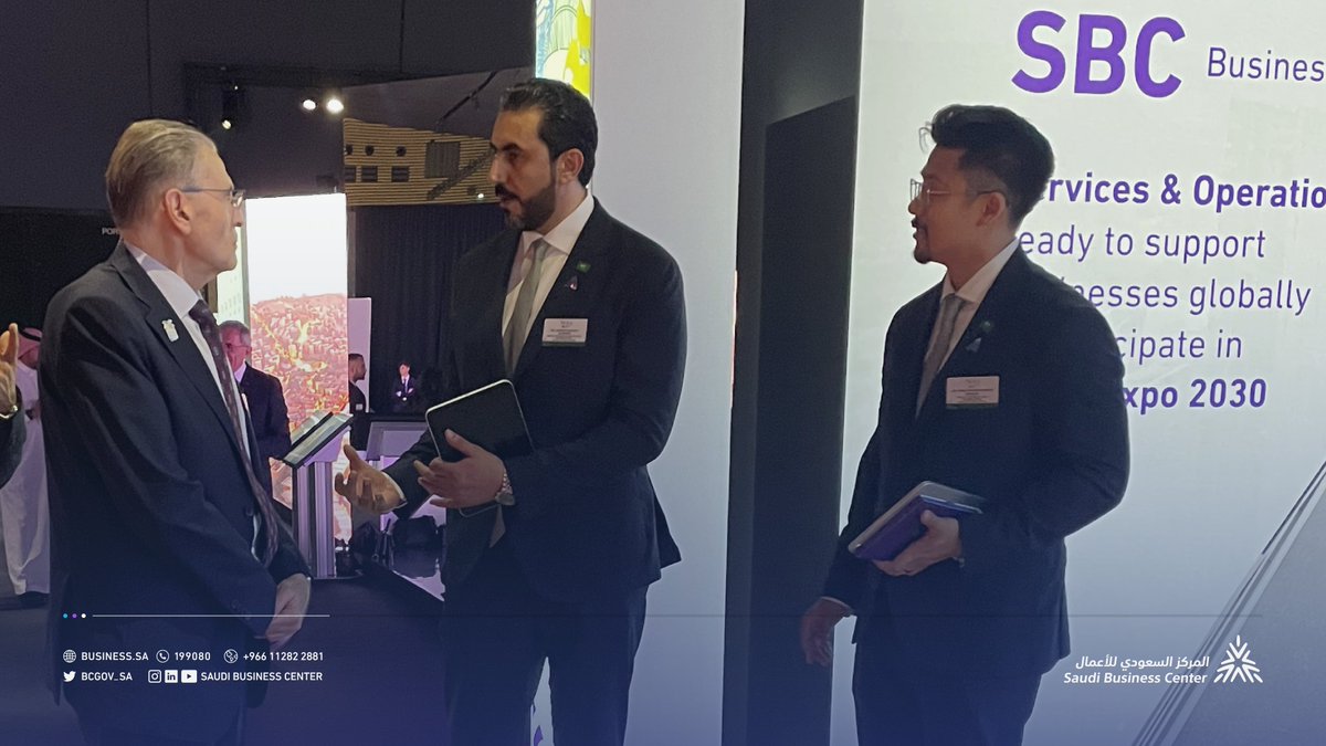 جانب من مشاركة #المركز_السعودي_للأعمال في حفل الاستقبال الرسمي الذي تقيمه الرياض في باريس لمندوبي الدول الأعضاء في المكتب الدولي للمعارض.
#الرياض_إكسبو2030