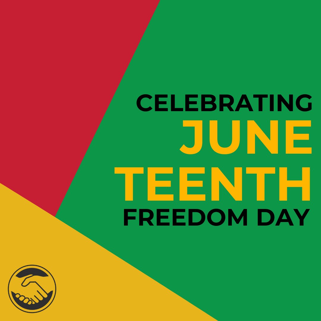 On this Juneteenth, we honor the legacy of those who fought for freedom and justice. Let's continue to educate, uplift and advocate for a future where equality and opportunity are accessible to all.

#juneteenth #freedomday