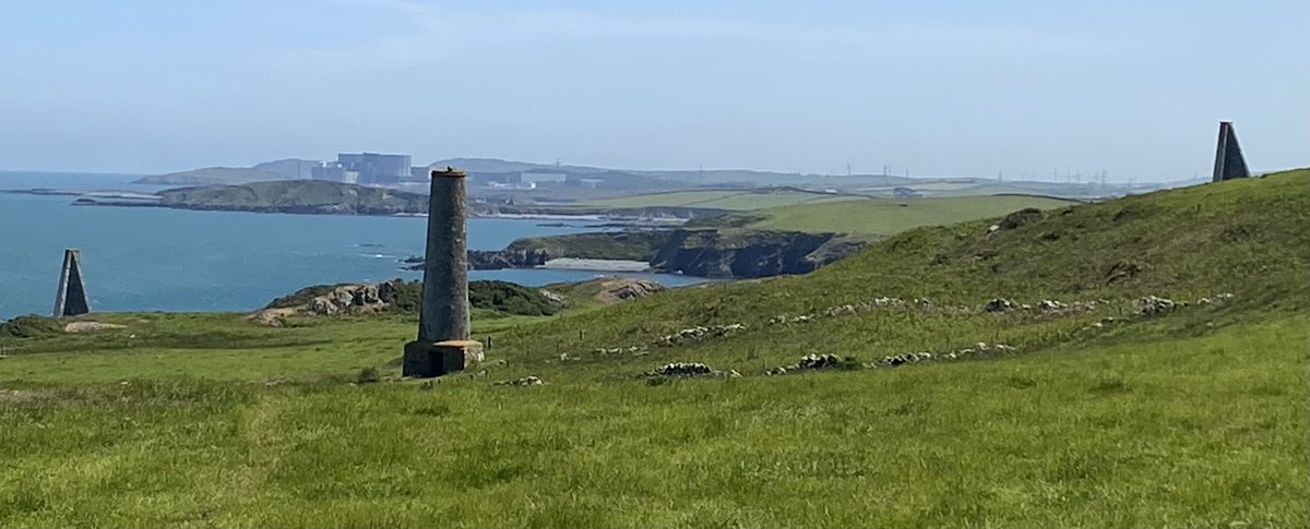 The coast between Cemaes Bay and Carmel Head #YnysMon