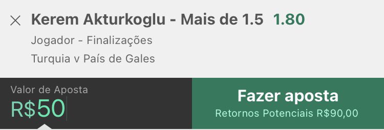 TipssDudu's tweet photo. 💰1u na linha +1.5 finalizações 
💰0.5u na linha +2.5 finalizações 

🕦15:45
📊Qualificatórias Europeias https://t.co/hWS5bpV5nh