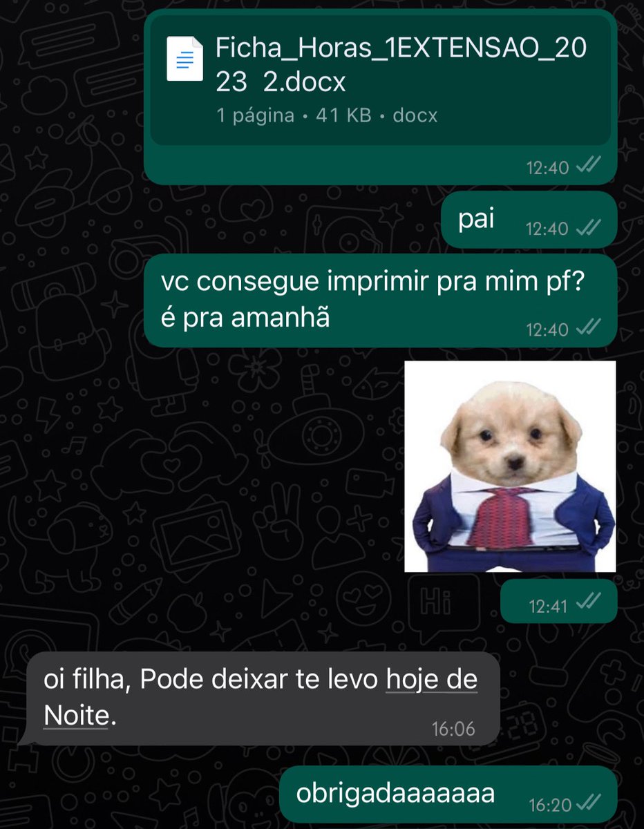 alcrsk's tweet photo. minha irmã pediu pro meu pai imprir um trabalho pra ela

meu pai: https://t.co/cbjb64hdSo