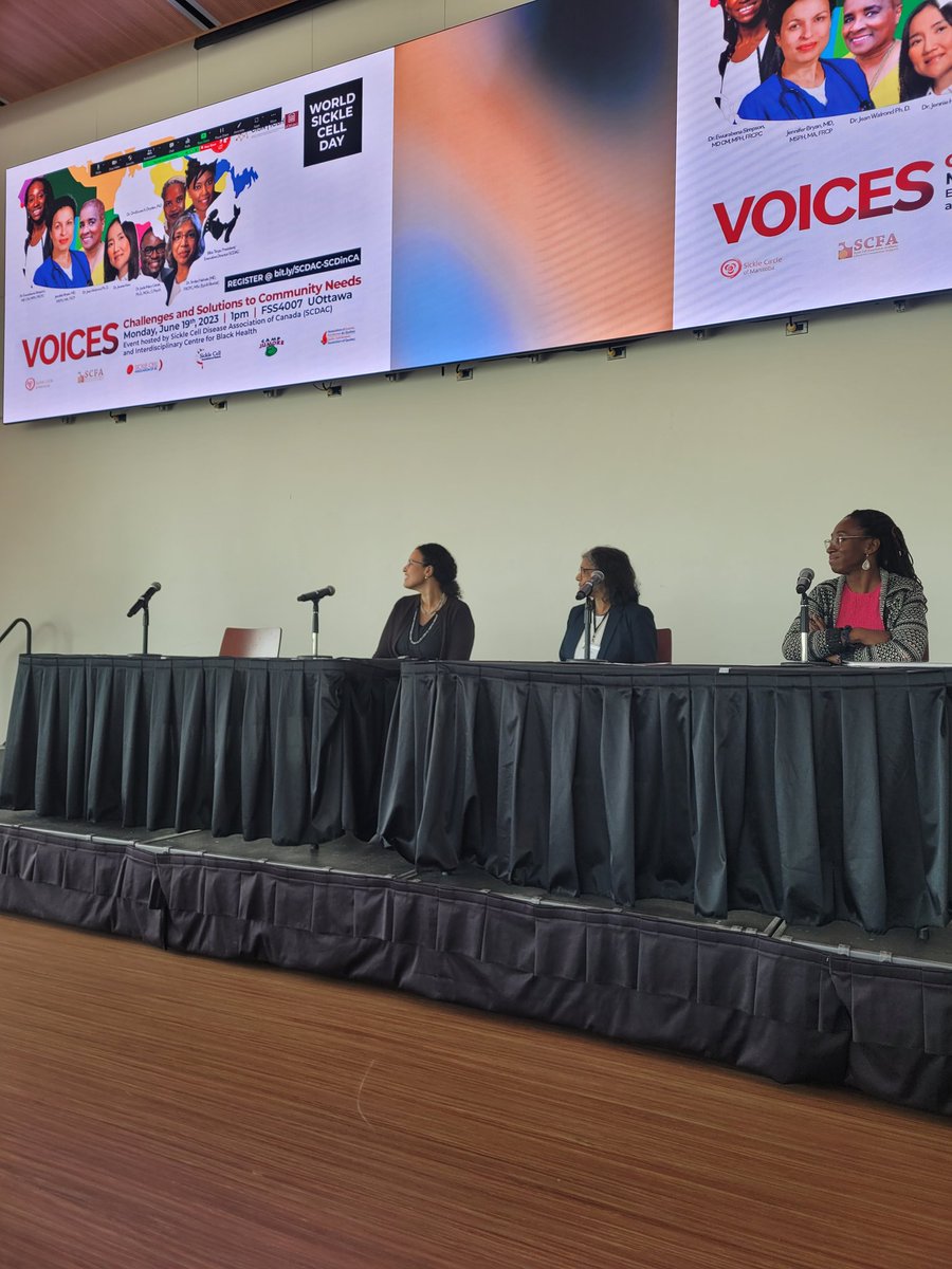 Excited to commence Panel 1: Understanding Sickle Cell Disease Challenges with an exceptional lineup of experts. We're hearing from Dr. Ewurabena Simpson, Dr. Jennifer Bryan, and Dr. Smita Pakhale, expertly moderated by Dr. Idrissa Beogo.  #SickleCellConference #ExpertPanel