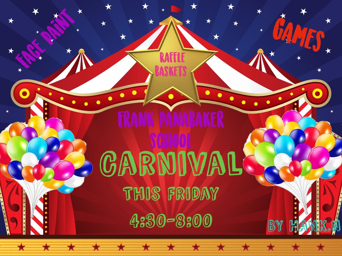 Grade1F's tweet image. Carnival is this Friday! Hope to see you there, Pumas! (Poster by HN)