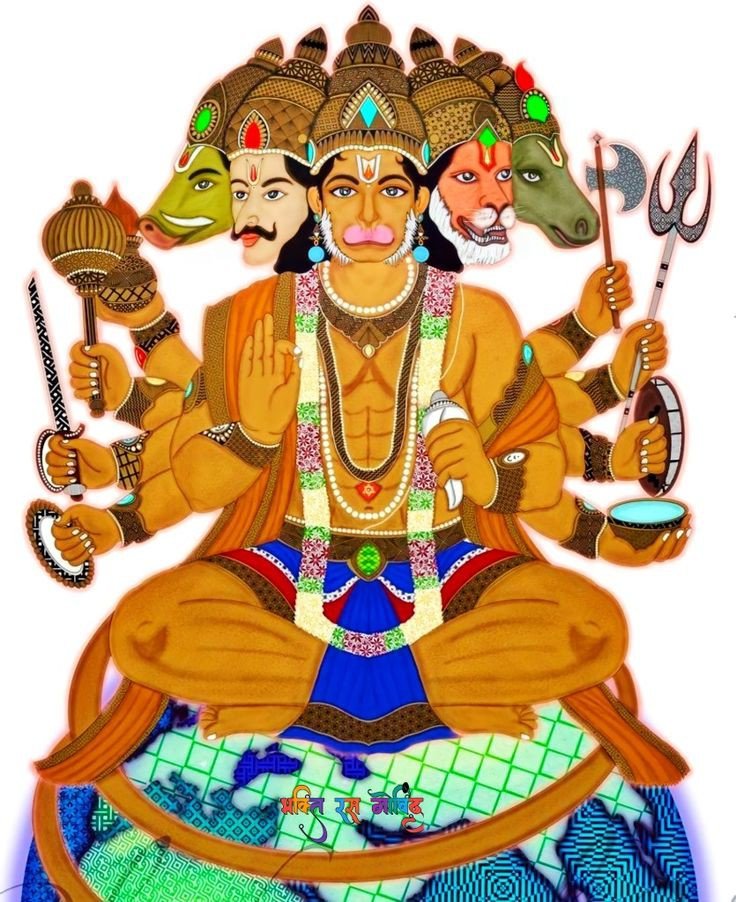 पंचमुखी हनुमान जी अलौकिक दर्शन गोविंदा ❣️