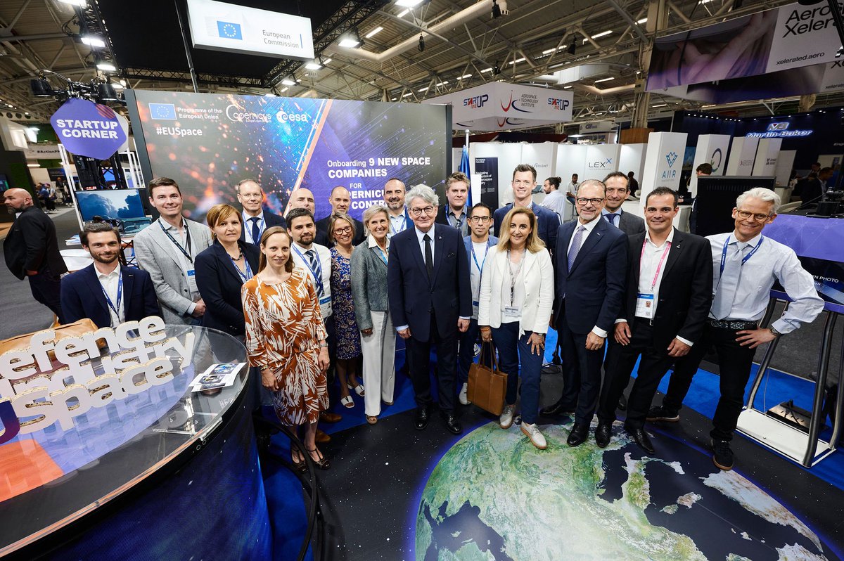 L’industrie européenne de l’#aéronautique, de l’#espace et de la #défense a d’immenses atouts!

✔️Leadership mondial et innovation #CleanAviation

✔️Startups #innovation 

✔️Pilier de notre #souveraineté 🇪🇺

Tous mobilisés pour accélérer et réussir la transition de l’écosystème.