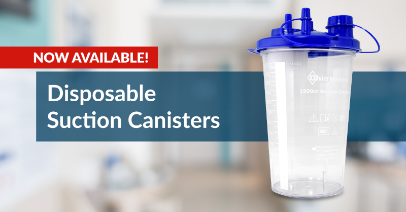 Ohio_Medical's tweet photo. Maintain clear visibility, prevent contamination, and ensure optimal patient safety with Ohio Medical's new Disposable Suction Canisters. Speak with your District Sales Manager and place your order today!
