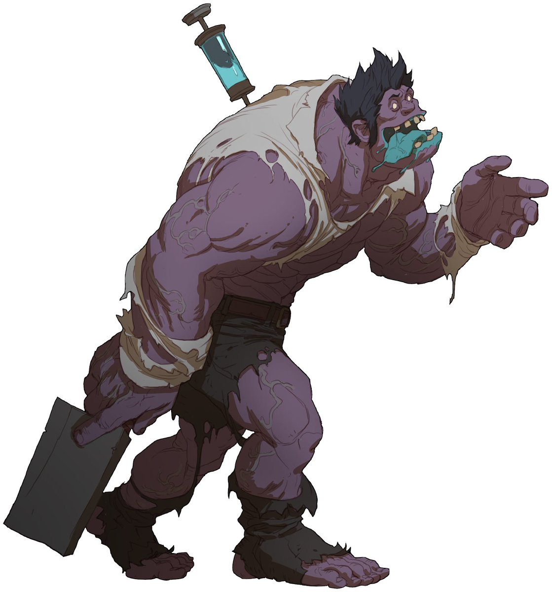 I have so many pictures from in game-official art-fanart that fuck me up but finding out this specific one existed as a fullbody image made me jump around the room and scream for a while