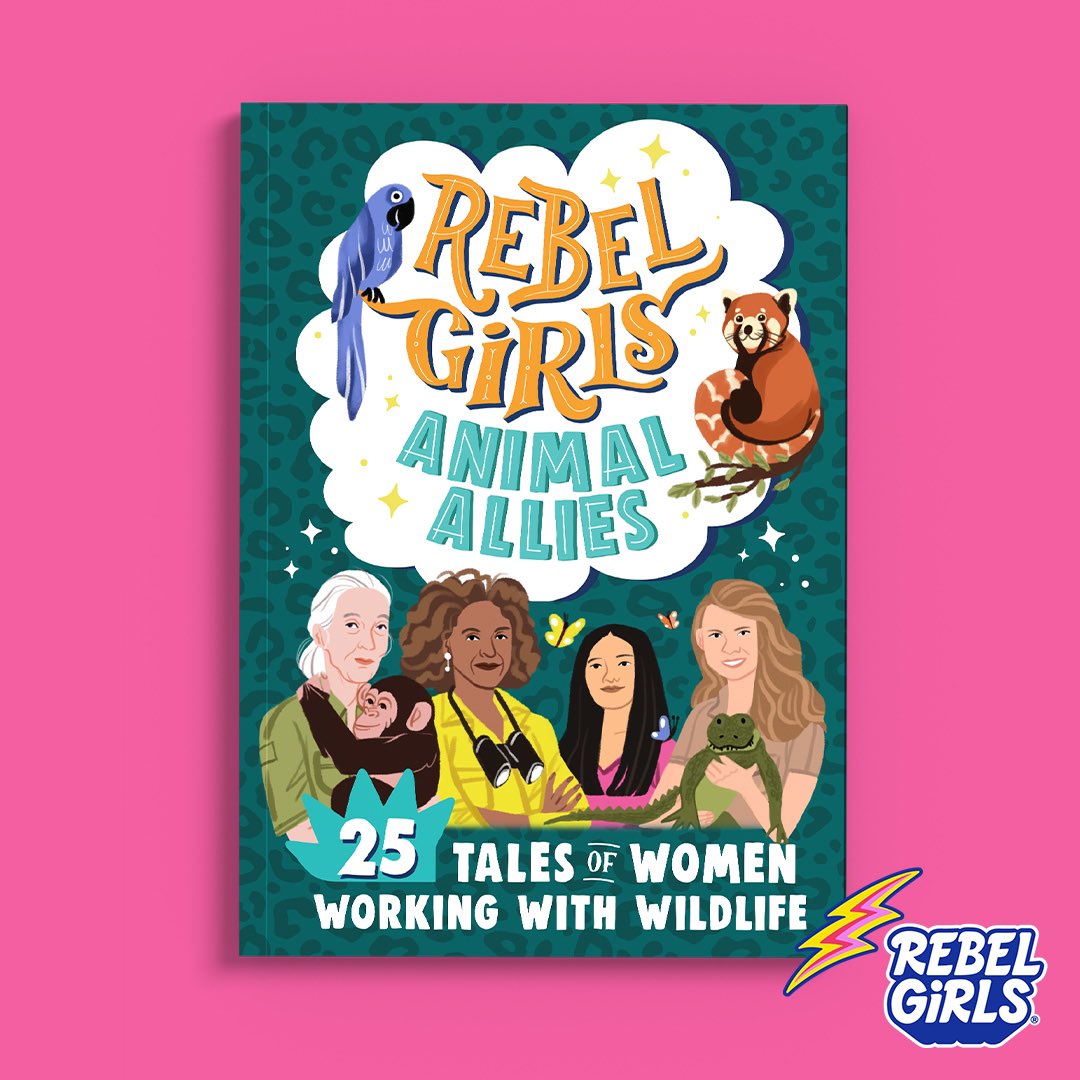 luilustradora's tweet photo. You can't imagine how thrilled I'm to have been included in @rebelgirlsbook Animal Allies!   
This is the second time I'm collaborating with them and I'm just so so grateful and happy! 
Thanks to my agents @advocateart01 https://t.co/JTTWoYvGHL
