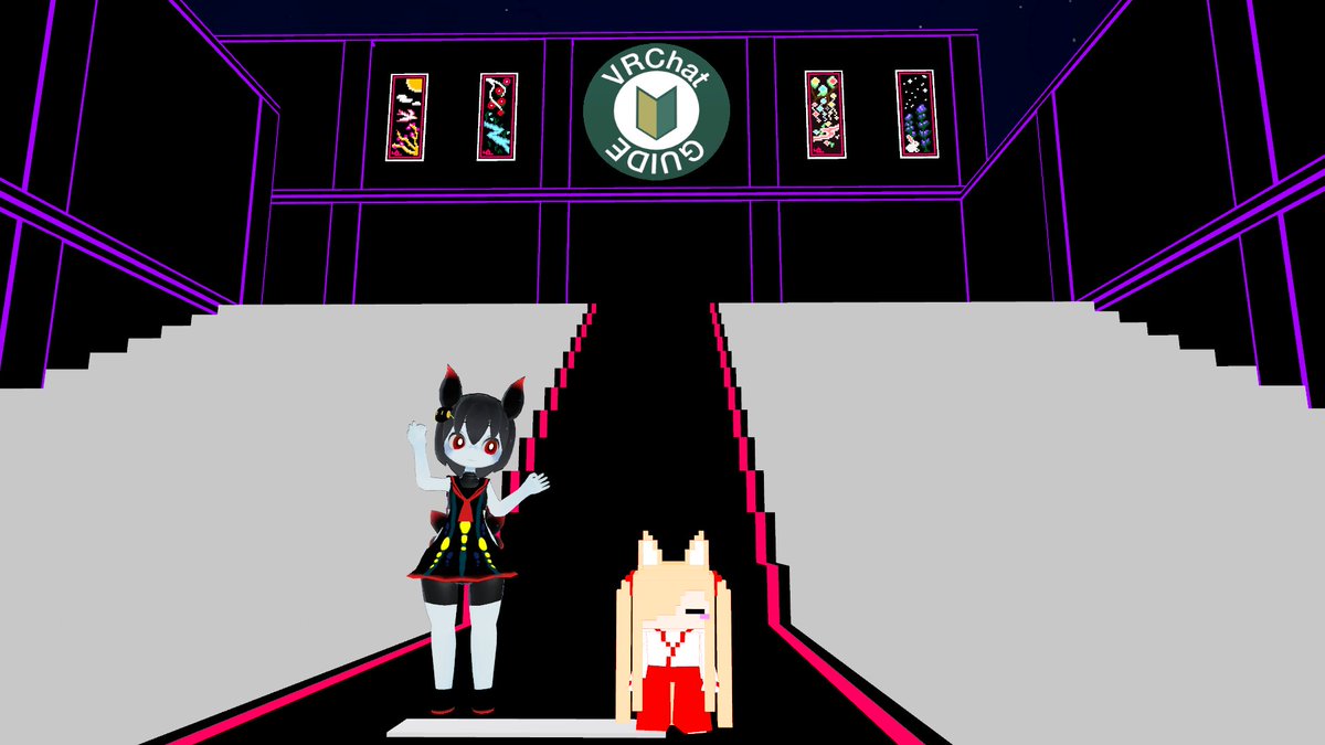 #VRchatはじめました 
MinahoshiKazuneで始めました。
やってるフォロー＆フォロワーの方一緒に遊びませんか。