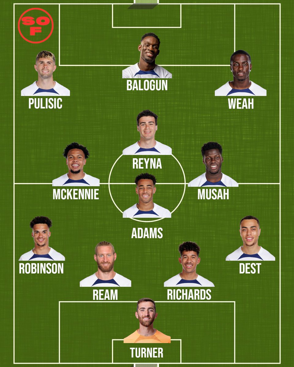 Do you think anyone will notice?😅 

What a decision ahead for Gregg Berhalter when it comes to his starting 3 man midfield. Champagne depth problems compared to USMNT teams of the past 📈

#USMNT #Berhalter #Mckennie #Musah #Adams #Concacaf #CONCACAF_Nations_League
