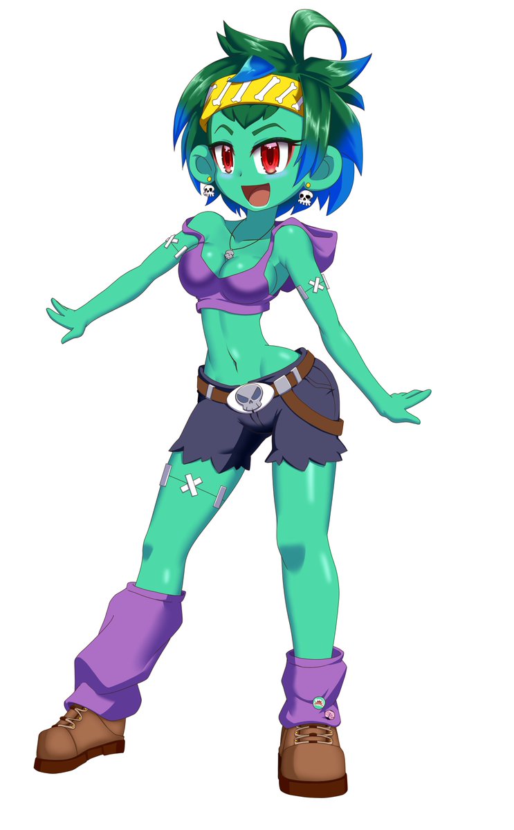 Since i redesigned Shantae, ill also do it with others, heres Rottytops.
#Shantae #Rottytops #Wayforward