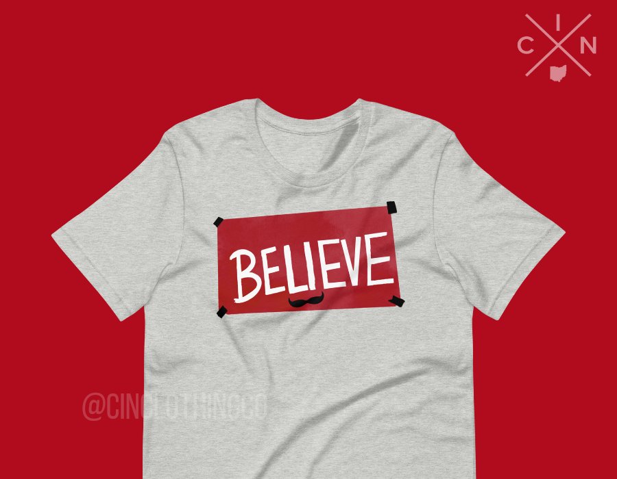 CINClothingCo's tweet photo. Retweet if you believe in the Reds. ❤️ #BELIEVE https://t.co/Vj0TDkXnil