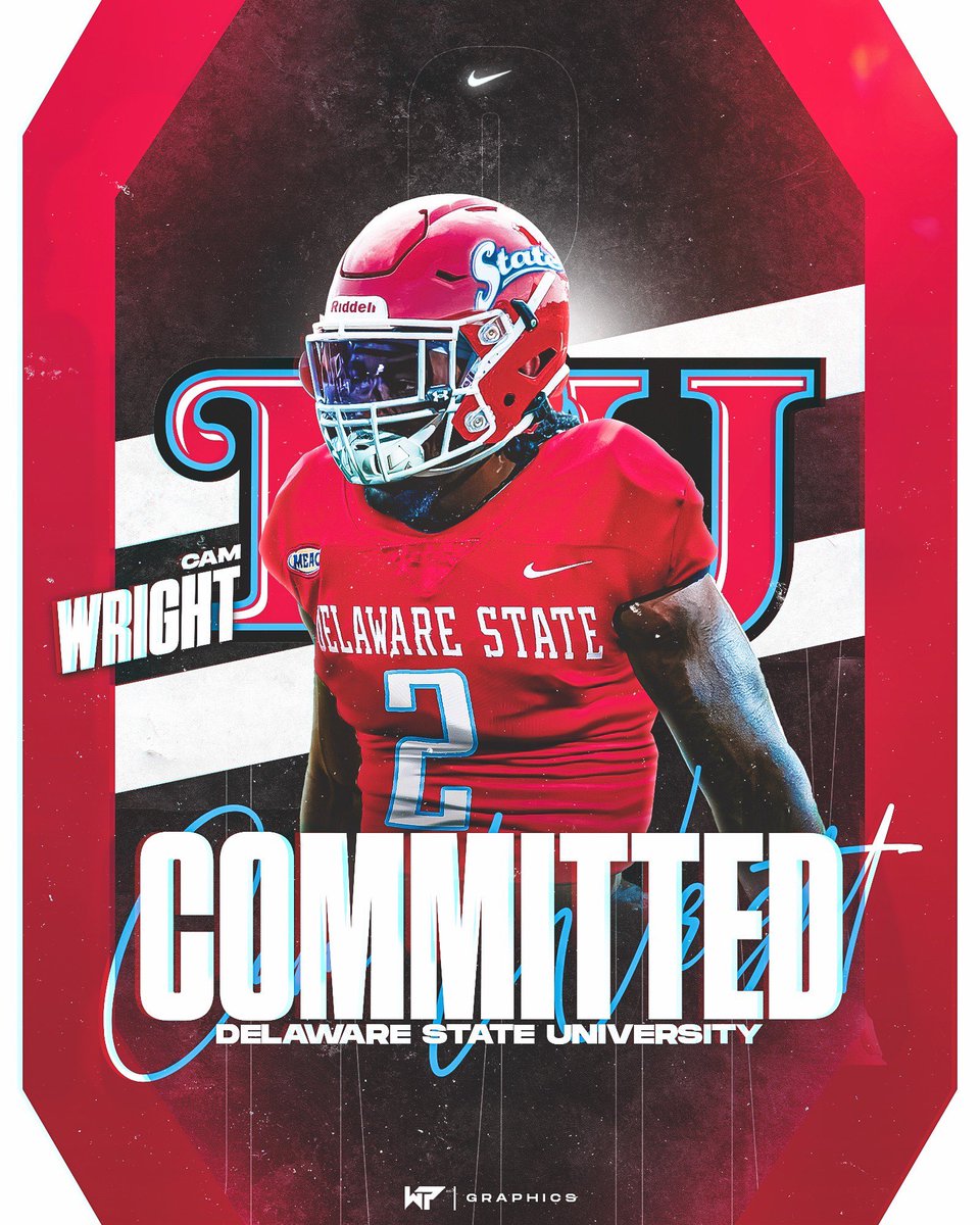 Praise God! After talking with <a href="/SlookyRozay34/">D.J. White</a> &amp; <a href="/CoachDwilson09/">Darrell Wilson</a> I am blessed to receive a Division 1 offer from Delaware state University and I am 1000% Committed! I will be taking my official visit Wednesday! <a href="/DelSt_Football/">Delaware State FB</a> 

THANK YOU CONTRA COSTA COLLEGE☄️<a href="/CCC_CometFB/">Contra Costa College Football</a>