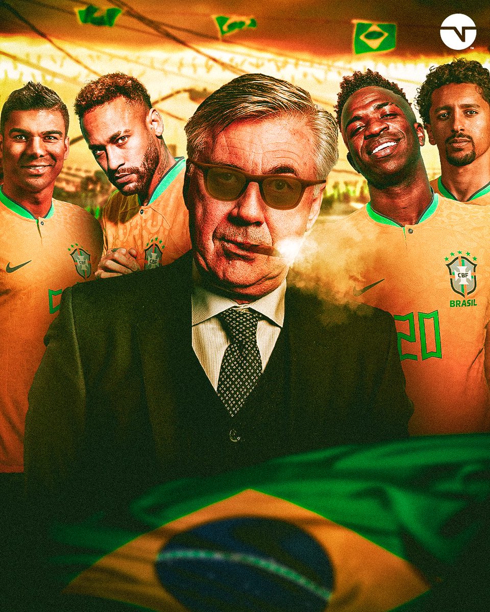 TNTSportsBR's tweet photo. NÃO É QUERENDO ME GABAR... 😎😎 MAS TÁ PINTANDO A TROPA DO HEXA! 🤨🤨🤨🇧🇷🇧🇷🇧🇷 #SeleçãoBrasileira https://t.co/KgLHNVggtF