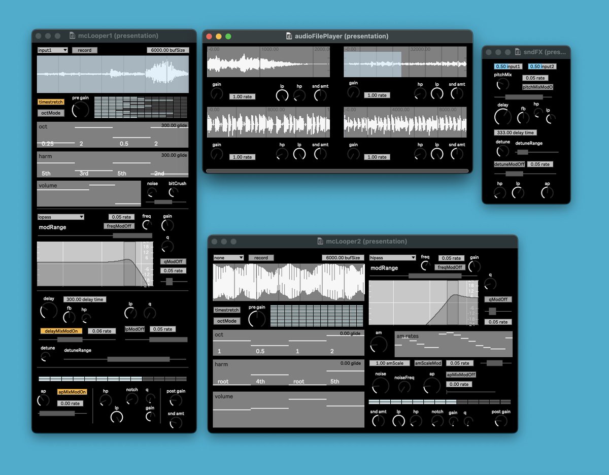 Feeling inspired to make your own ambient soundscape after Ends' awesome livestream yesterday? You can download Ends' patches and learn more about his process here: cycling74.com/articles/ends-… 
And check out the stream here: youtube.com/watch?v=5Seq8m…
#ambientmusic #ambient #maxmsp