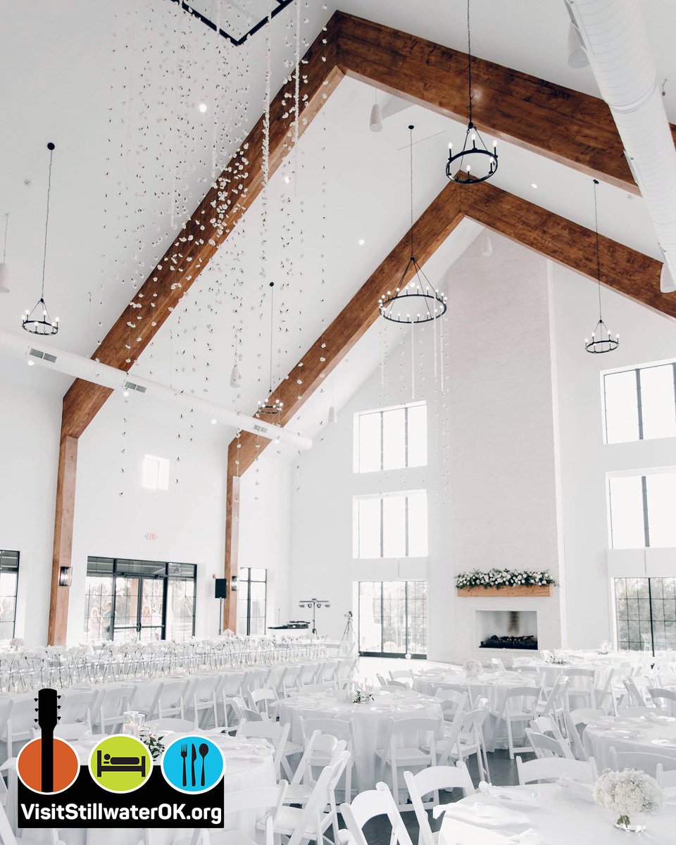 visitstillwater's tweet photo. Modern meets timeless at The Range, Stillwater’s newest wedding &amp; event venue! The Range embodies romance &amp; charm, featuring a white brick exterior with black arched doors, high ceilings, &amp; large windows to shine a light on the elegance this venue holds.
https://t.co/5pFccZbxPa https://t.co/xima5EJmwR