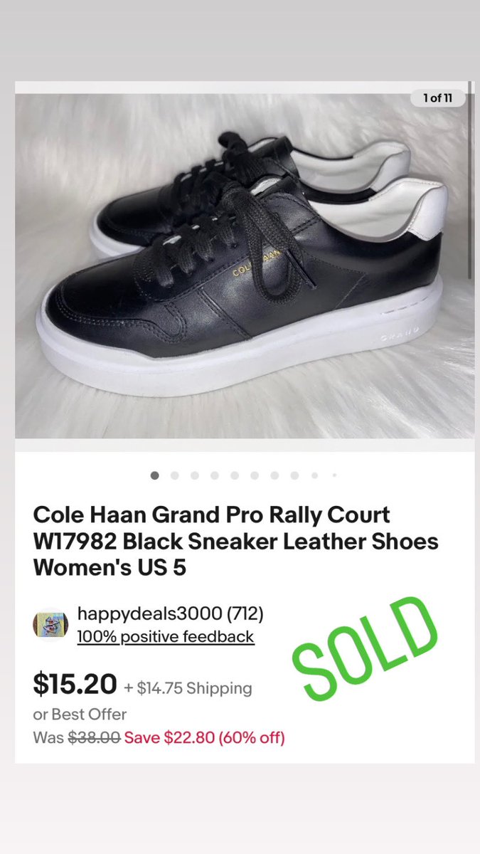 Just Sold ! 

@happydeals3001 

Store link -> ebay.us/fdXNBD

#nike #adidas #vans #brooks #dansko #running #golf #golfshoes  #shoes #nike #ebaydeals #ebayfinds #AirJordan #shoestore #asicsrunning #CLARKS #hokaoneone #colehaan #footjoy #NikeSB #colehaan #boost #puma