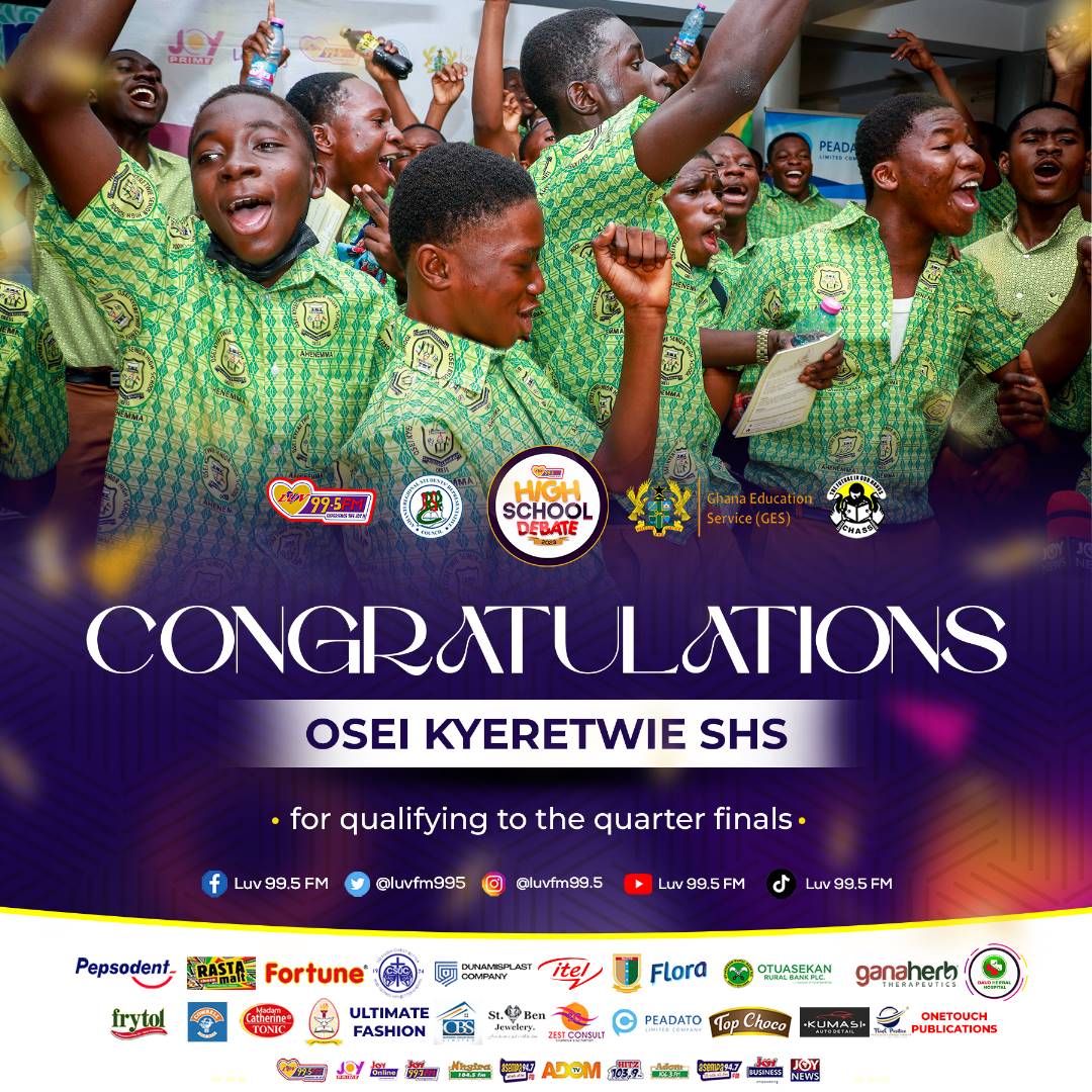 Luv FM 99 5 On Twitter Congratulations Osei Kyeretwie SHS For luv-fm-99-5-on-twitter-congratulations-osei-kyeretwie-shs-for