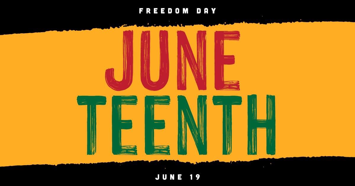 TACCMarketers's tweet photo. Juneteenth is a powerful reminder for all of us to slow down and reflect on the true essence of freedom. We stand in solidarity with our Black community and their ancestors. Their strength and resiliency will never go unnoticed.

Happy Juneteenth! https://t.co/74uojmyuY1