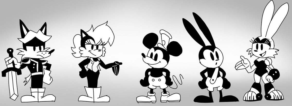 Mickey and Oswald meeting the freedom fighters

#sally #sallyacorn #BunnieRabbot #antonie #mickeymouse #oswald #SonicTheHedeghog #sonicart #Sonic