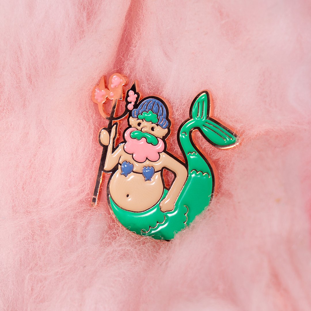 mythicalstore's tweet photo. I wanna be…where the daddies are 🎶🥺Shop June’s Pin of the Month, Cotton Candy Mermandy, available only until 11:59PM PT at https://t.co/waOb8x6cZb 🧜🏻‍♂️ https://t.co/urDr1XCX21