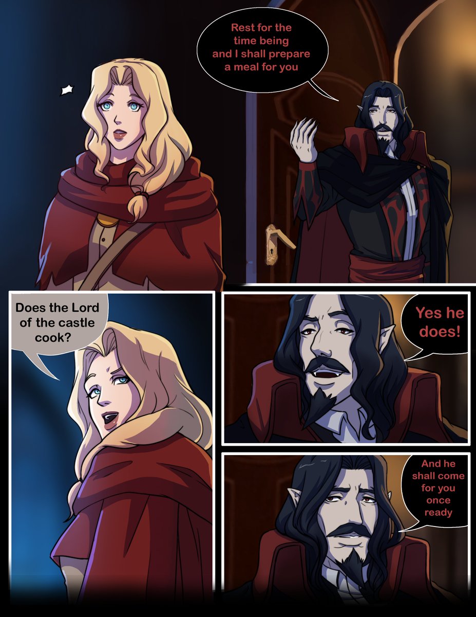 Chapter 1: Page 7

I Lisa has a personal chef. That makes him a keeper. (Though we don't talk about all the other stuff he did)

#castlevania #CastlevaniaNetflix