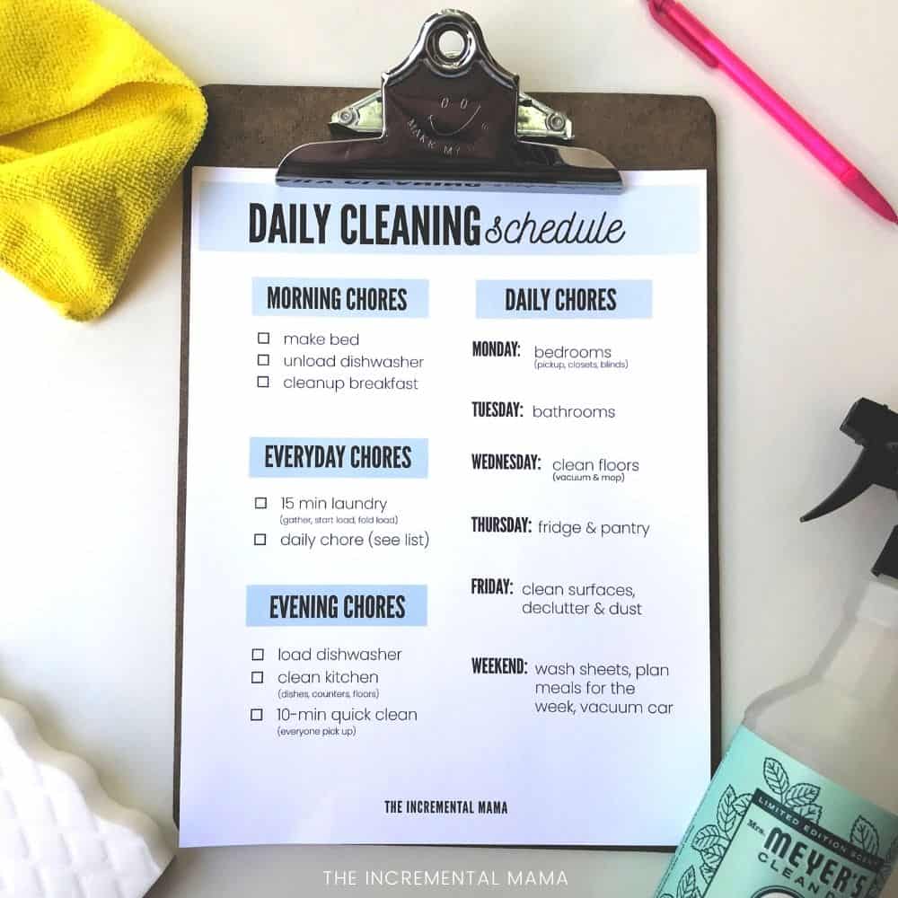 Using a schedule for #cleaning can make the chore a lot easier. Here's one to help with your #housecleaning needs. cpix.me/a/171906200