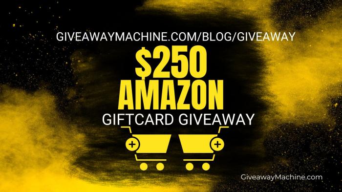 GiveawayMachin1's tweet image. Enter to win a $250 Amazon Gift Card!
Entry Details at: 
giveawaymachine.com/giveaways/7861… 

Bonus:
💞 Like &amp;amp; Retweet
❤️‍🔥Follow @GiveawayMachin1  for more!