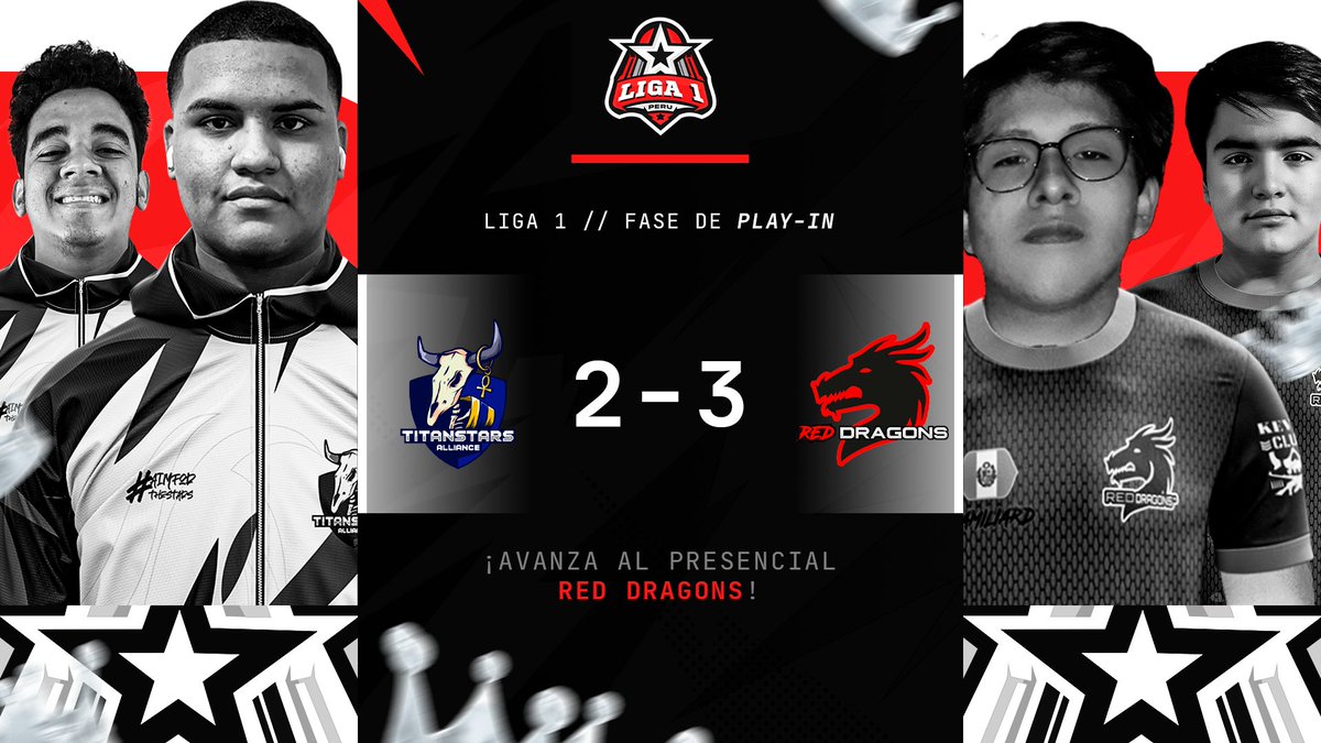 🇵🇪 𝐑𝐄𝐒𝐔𝐋𝐓𝐀𝐃𝐎𝐒 - 𝐏𝐋𝐀𝐘 𝐈𝐍 - 𝐃𝐈́𝐀 𝟑 🇵🇪

✨TSA Gaming 2⃣-3⃣Red Dragons🦖
🏅MVPs: <a href="/Ander_ZJ/">𓆩AnderXXXon𓆪</a> (3-2), <a href="/_ChrisLight/">Christ⚡</a> (2-2)👑

El Todopoderoso Red Dragons de la mano de su carri <a href="/CR_SergioM/">Sergio</a> lográn la clasificación en un partidazo de principio a fin, tiembla el mundo 😱😱