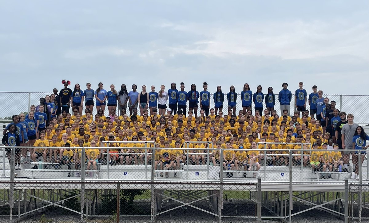 Day 1 in the books! 

The <a href="/LadyLionsTrack/">Gahanna Lincoln Girls Track</a> and <a href="/Lincoln_TF/">Gahanna Lincoln Boys T&F</a>  teams hosted over 180 athletes at camp this morning!! See you tomorrow! <a href="/GLHS_Athletics/">Gahanna Lincoln Athletics</a> <a href="/RogerWhittakerr/">Coach Whitt</a>