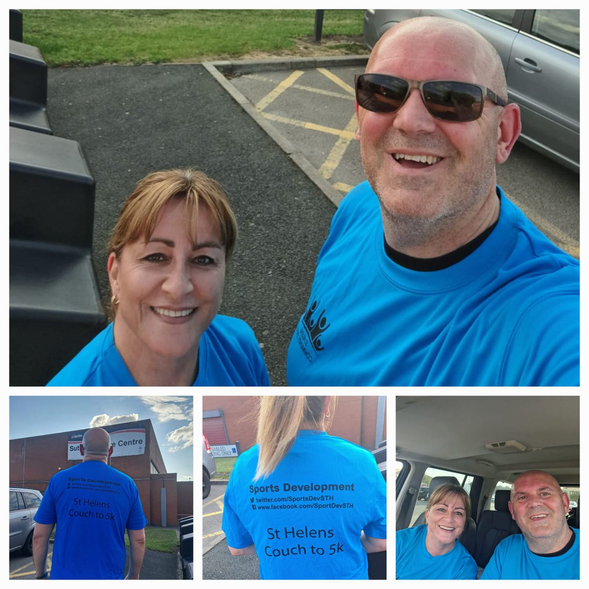 So proud of me and Wifey completing the <a href="/SportsDevSTH/">St Helens Active Lives & Sports Development</a> #couchto5k tonight