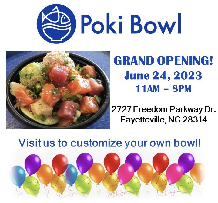 Poki Bowl® on X: Join us on June 24, 2023 to celebrate the Grand