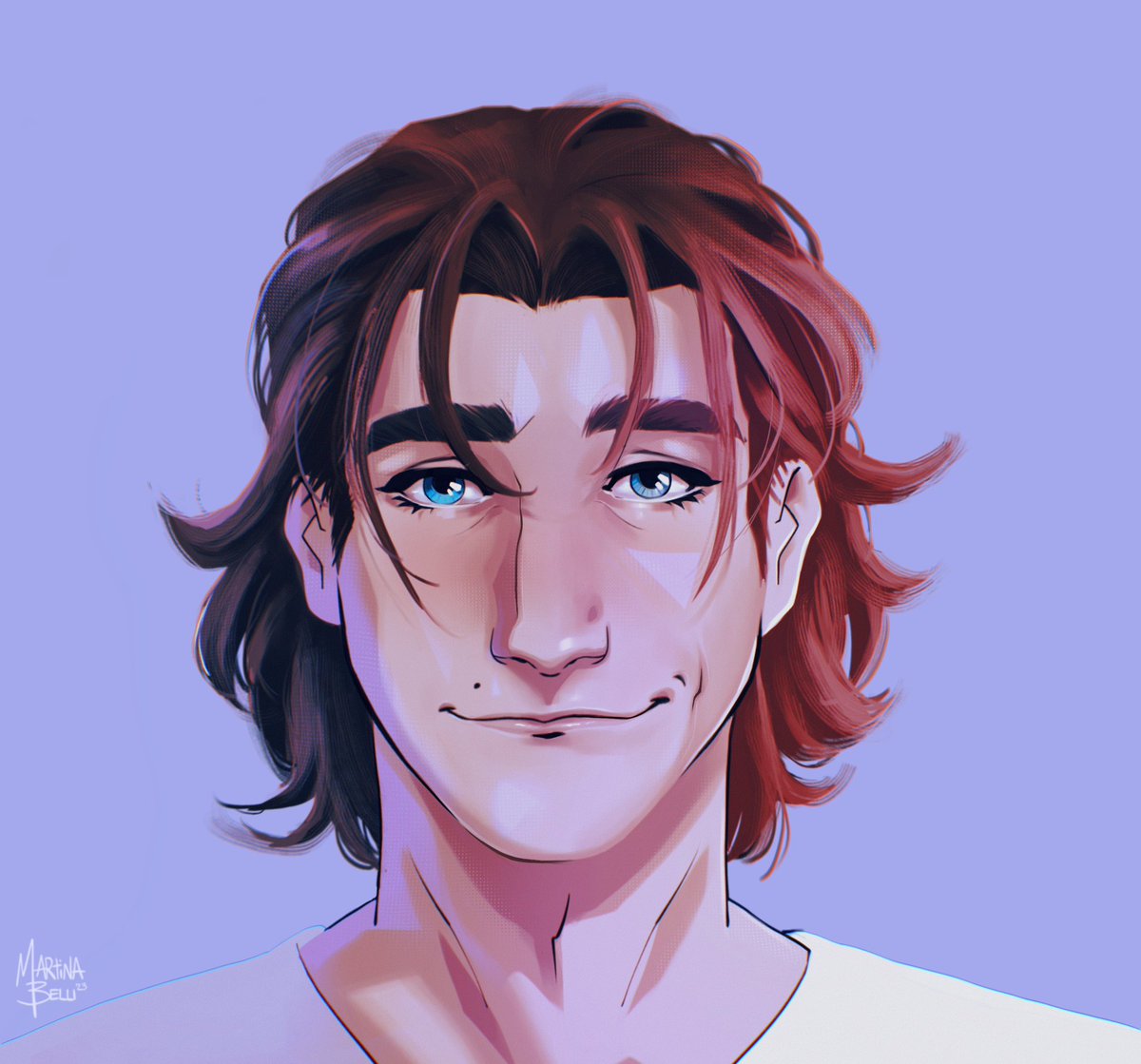 Attempted the spiderverse style on Brandon and as someone who relies so heavily on lineart…. Boy was it hard 🫠 idk if I’m fully satisfied with it, but it was good practice regardless and definitely something I’d like to try out again!