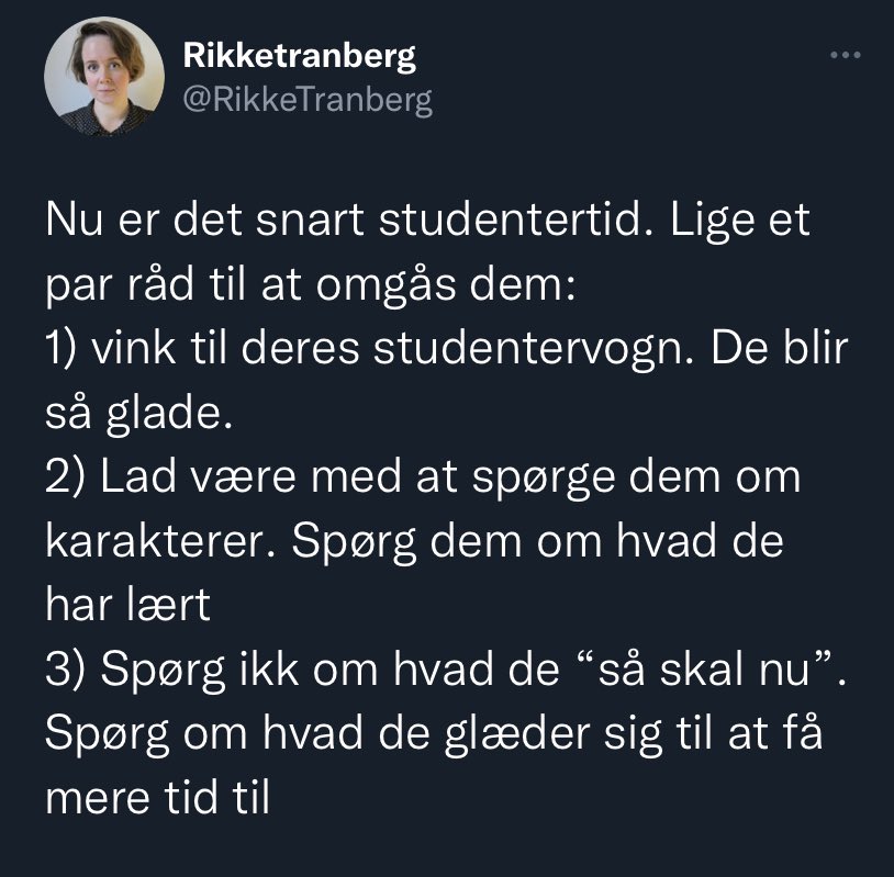 RikkeTranberg's tweet photo. Vi genudsender lige https://t.co/QK1z7dCC5S