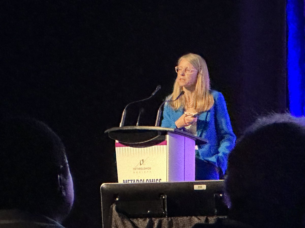 Jessica Lasky-Su (@lasky_su) on Twitter photo Congratulations to <a href="/julesgrif/">Jules Griffin</a> and <a href="/Pdorrestein1/">Pieter Dorrestein</a> for becoming honorary fellows of the Metabolomics Society-it is so well deserved. The session opens with Lorraine Brennan <a href="/metabomarkers/">Metabo Markers</a> with an excellent talk on summarizing her tremendous contributions in nutritional metabolomics. Congratulations to <a href="/julesgrif/">Jules Griffin</a> and <a href="/Pdorrestein1/">Pieter Dorrestein</a> for becoming honorary fellows of the Metabolomics Society-it is so well deserved. The session opens with Lorraine Brennan <a href="/metabomarkers/">Metabo Markers</a> with an excellent talk on summarizing her tremendous contributions in nutritional metabolomics.