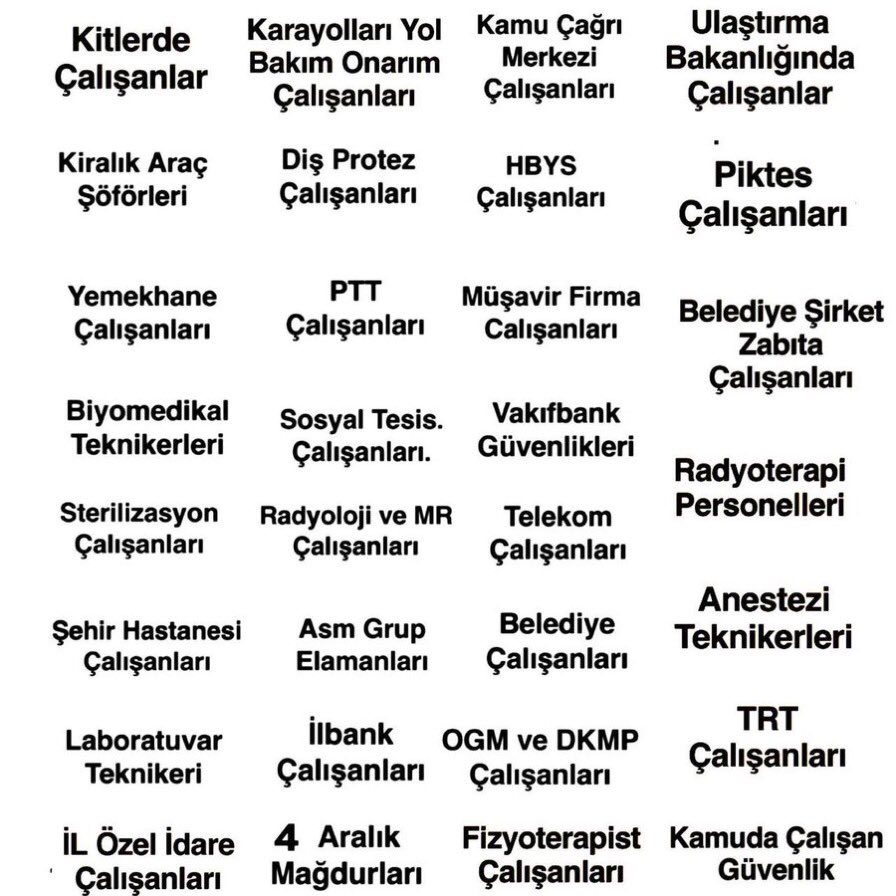 kadrosuz123's tweet photo. TorbaYasada TaşeronŞart
Herkes katılım sağlasın https://t.co/r4XfSj070n