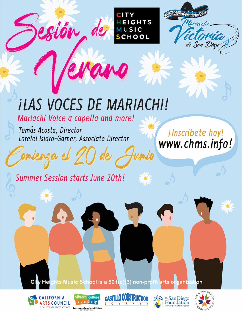 ✨Starts tomorrow!!✨

Click link in bio to sign up! 🎤🎶

#mariachivictoria #mariachi #cityheightsmusicschool #music #singing #cityheights