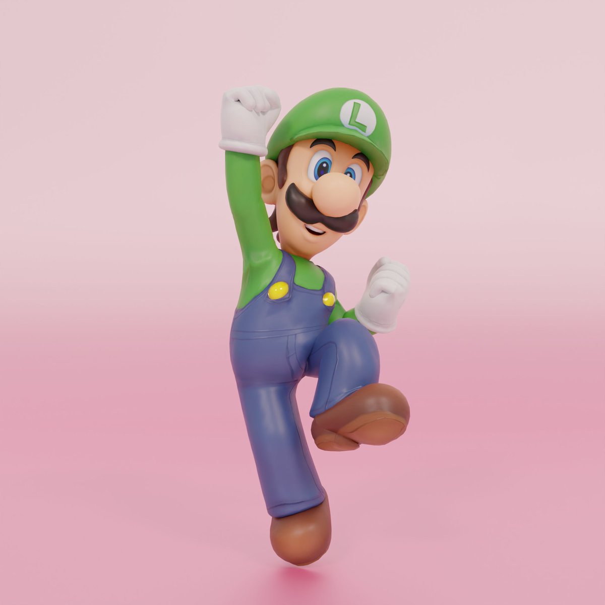 More Luigi renders! Improved rig and materials! Now I'm making karts for these characters!
#3dart #blender3d #b3d #luigi #fanart #SuperMarioBros