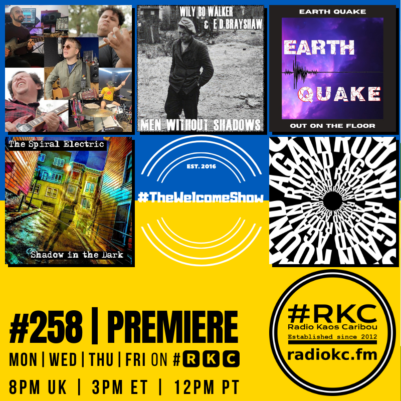 ▂▂▂▂▂▂▂▂▂▂▂▂▂▂
Coming up on #🆁🅺🅲
in #TheWelcomeShow
▂▂▂▂▂▂▂▂▂▂▂▂▂▂
Episode #258 │ PREMIERE
▂▂▂▂▂▂▂▂▂▂▂▂▂▂

Tangerine Hall │ @wilybo x @edbguitar │ EARTH QUAKE │ @spiralelectric │ @theheavynorth

🆃🆄🅽🅴 📻 radiokc.fm