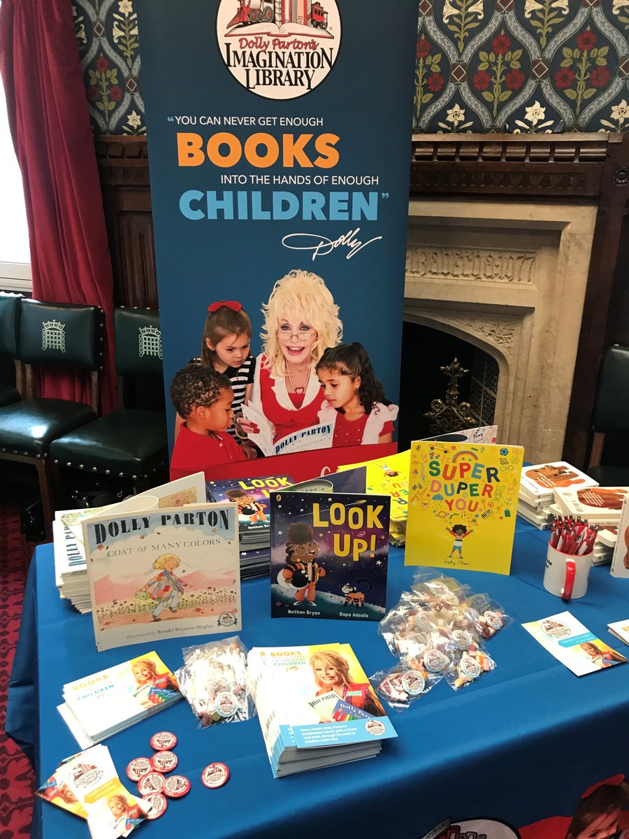 We were incredibly honoured to be invited to London last week to an event at the Houses of Parliament hosted by the Dollywood Foundation.
